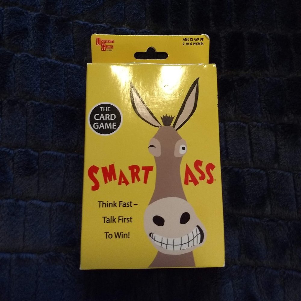 3/$25 Smart Ass party card game NWT